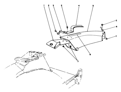 Side Discharge Chute Model No. 59108 (Optional) Diagram and Parts List for 20718C 6000001 - 6999999 Toro Lawn Mower