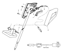 Handle Assembly Diagram and Parts List for 51720 0000001-0999999 - 1990 Toro Trimmer