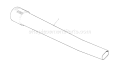 Blower Tube Diagram and Parts List for 51790 1000001-1999999 - 1991 Toro Leaf Blower / Vacuum