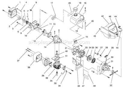 Part Location Diagram of 683068 Toro Lead Wire Assembly