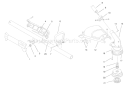 Boom And Trimmer Assembly Diagram and Parts List for 51907 790000001-799999999 - 1997 Toro Trimmer
