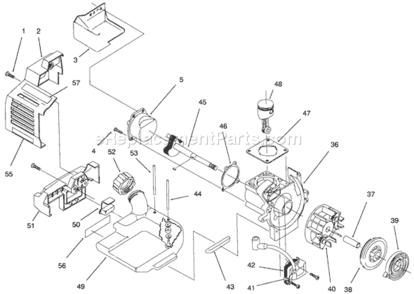 Part Location Diagram of 92-3345 Toro Decal - Carburetor