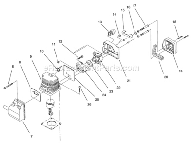 Page C Diagram and Parts List for 51916 89000001-899999991998 Toro Trimmer
