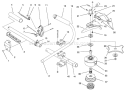 Part Location Diagram of 181528 Toro Assembly - Drive Shaft Hsg