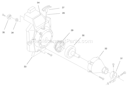 Page D Diagram and Parts List for 51919 79000001-799999991997 Toro Trimmer