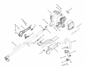 Upper Shaft Diagram and Parts List for 51932A  Toro Trimmer