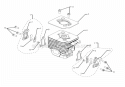 Engine Sub-Assembly A Diagram and Parts List for 51932A  Toro Trimmer