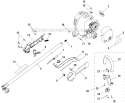 Part Location Diagram of 308225003 Homelite Cable, Throttle