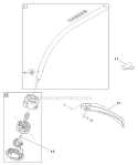 Part Location Diagram of 518019002 Toro Cap-Hanger