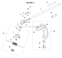 Page A Diagram and Parts List for 51970A  Toro Trimmer
