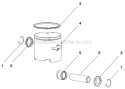 Part Location Diagram of 690686002 Toro Needle Bearing