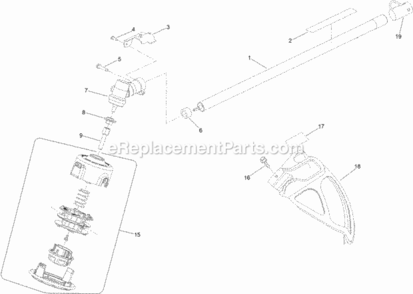 Part Location Diagram of 638125003 Toro Clamp-Deflector ,Grass