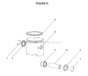 Figure D Diagram and Parts List for 51992  Toro Brush Cutter