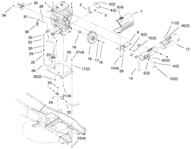 Part Location Diagram of 94-7848-03 Toro DISCONTINUED