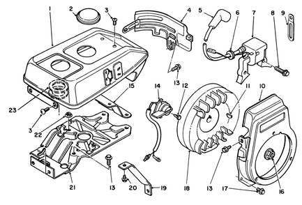 Part Location Diagram of 53-1110 Toro Cover-Engine