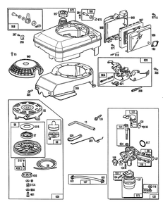 Engine Model 122702-0142-01 Diagram and Parts List for 20905B 0000001 - 0999999 Toro Lawn Mower