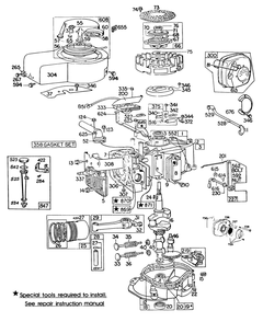 Part Location Diagram of 93549 Toro Screw-Muffler Mtg. 1/4