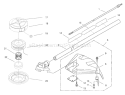 Part Location Diagram of 95-7464 Toro Spool W/Line