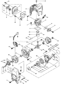 Part Location Diagram of M265409 Toro Adapter - Screw