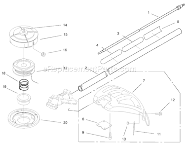Part Location Diagram of M222880 Toro Safety Cover