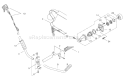 Clutch And Handle Assembly Diagram and Parts List for 53021 900001-999999 - 1999 Toro Trimmer