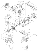 Engine Assembly Diagram and Parts List for 53040 7900001-7999999 - 1997 Toro Trimmer