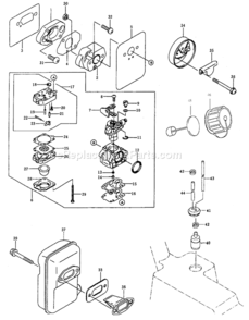 Part Location Diagram of 99-2788 Toro Gasket "A"