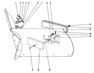 Part Location Diagram of 130B0614 Toro Bolt 6 X 14
