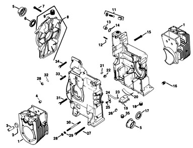 Part Location Diagram of 5209503 Toro Housing-Oil