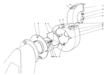 Blower Assembly (Models 62911 & 62922) Diagram and Parts List for 62911 4000001 - 4999999 Toro Leaf Blower / Vacuum
