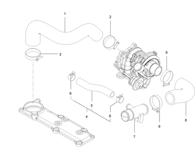 Part Location Diagram of 127-3170 Toro Clamp-Hose