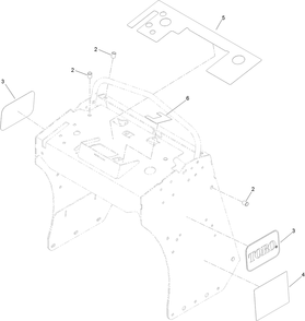 Control Tower Assembly No. 135-1701 Diagram and Parts List for 39514 413000000 - 999999999 Toro Aerator