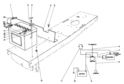 935e Electrical Assembly Diagram and Parts List for 55050 9000001 - 9999999 Toro Lawn Tractor