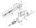 Part Location Diagram of 30003 Toro Drive Assembly.