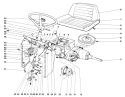 Part Location Diagram of 7-3871 Toro Frame Seat 910