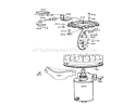 Alternator And Starter Assembly Diagram and Parts List for 55055 1000001-1999999 - 1971 Toro Lawn Tractor
