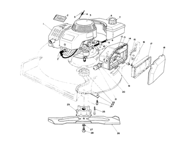 Engine Assembly Diagram and Parts List for 20680 0000001 - 0999999 Toro Lawn Mower