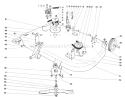 36" Mower Assembly Diagram and Parts List for 55152 0000001-0999999 - 1970 Toro Lawn Tractor