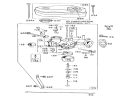 Model 390417 Carburetor Assembly Diagram and Parts List for 55152 0000001-0999999 - 1970 Toro Lawn Tractor