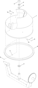 Part Location Diagram of ST32285 Toro Nut-Lock