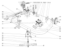 36" Mower Assembly Diagram and Parts List for 55256 1000001-1999999 - 1971 Toro Lawn Tractor