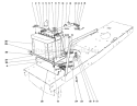 Electrical Assembly Diagram and Parts List for 55256 1000001-1999999 - 1971 Toro Lawn Tractor