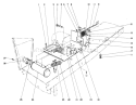Exhaust Assembly Diagram and Parts List for 55256 1000001-1999999 - 1971 Toro Lawn Tractor