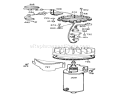 Alternator And Starter Assembly Diagram and Parts List for 55275 2000001-2999999 - 1972 Toro Lawn Tractor