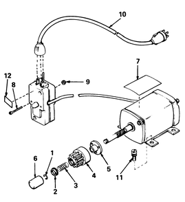 Starter Motor 110v Kit No. 37-4810 (Canada Only) Diagram and Parts List for 38080 5000001 - 5999999 Toro Snow Blower
