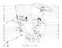 Steering And Lift Arm Assembly Diagram and Parts List for 55402 0000001-0999999 - 1970 Toro Lawn Tractor