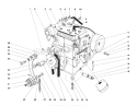 Engine Assembly Diagram and Parts List for 55402 0000001-0999999 - 1970 Toro Lawn Tractor