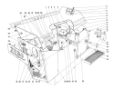 Hood & Grille Assembly Diagram and Parts List for 55402 0000001-0999999 - 1970 Toro Lawn Tractor