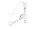 Part Location Diagram of 794010 Briggs and Stratton Head Assembly., Right Hand
