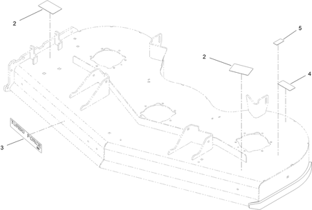 Deck Assembly No. 145-3421 Diagram and Parts List for 18564 414300000 - 999999999 Toro Lawn Mower